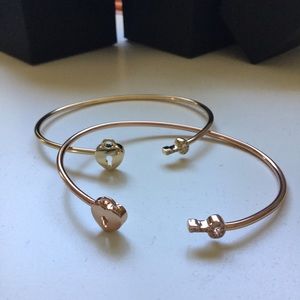 Lock and Key Cuff Bracelet